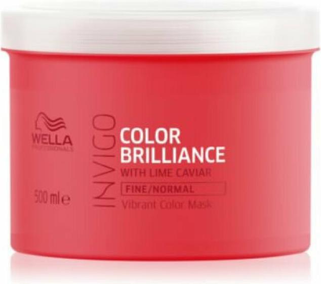 Produktbild Wella Masca pentru par fin/normal vopsit Professionals Invigo Color Brilliance, 500ml (500 ml)