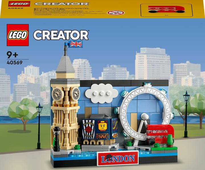 Image du produit LEGO Carte postale Creator de Londres (40569, LEGO Creator 3-in-1)