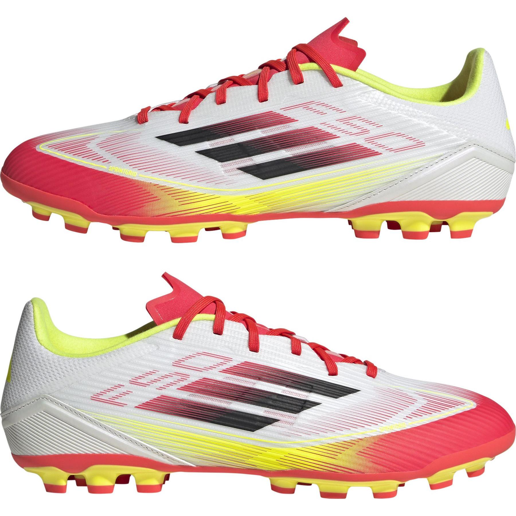 adidas, Fussballschuhe, F50 League 2G/3G AG (45 1/3), Weiss