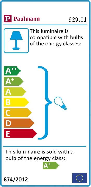 Energie-Label Paulmann Nova (460 lm, GU10)