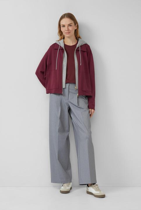 Produktbild s.Oliver Sweatshirt Scuba-Sweatjacke mit herausnehmbarem Einsatz (32)