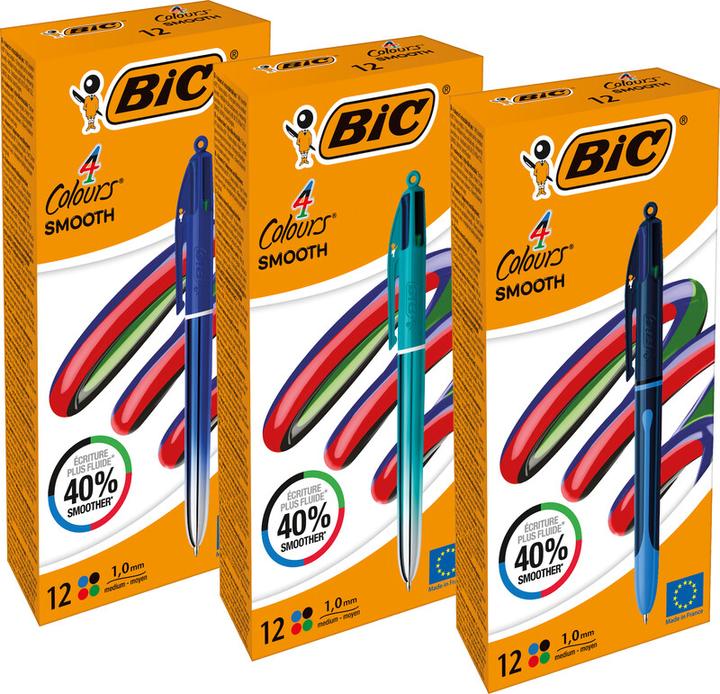 Actual product image Bic Four-colour biros (Gradient blue, 1 x)