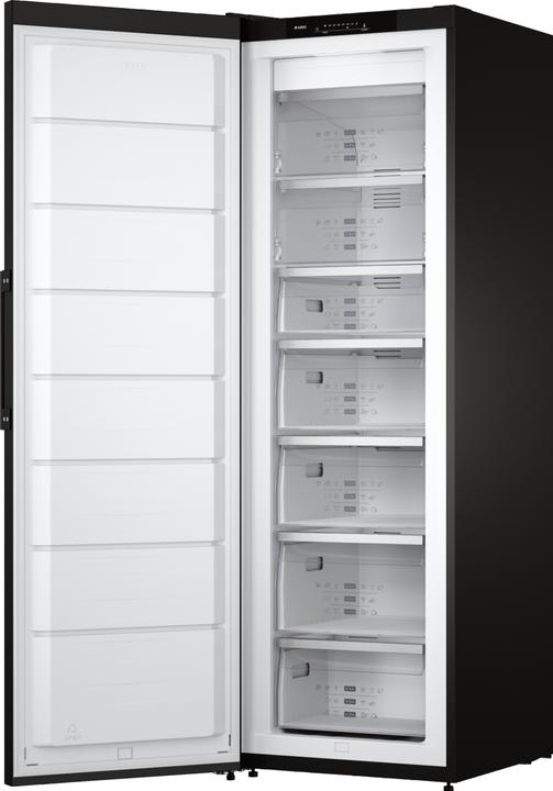 Produktbild Asko Gefrierschrank freistehend PREMIUM FN23841B Front BlackSteel und schwarz (Freistehend, 280 l)