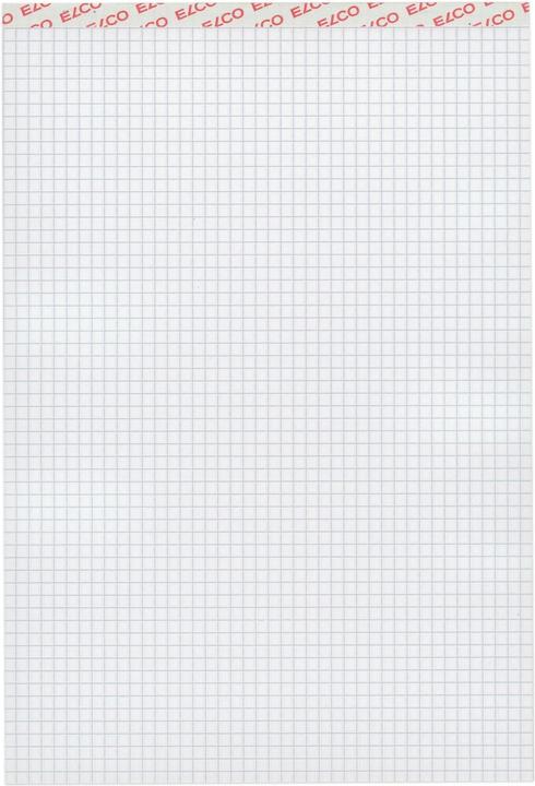 Elco Bloc-notes du bureau (A4, Quadrillé)