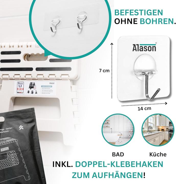 Produktbild Alason Klappbarer Tritthocker