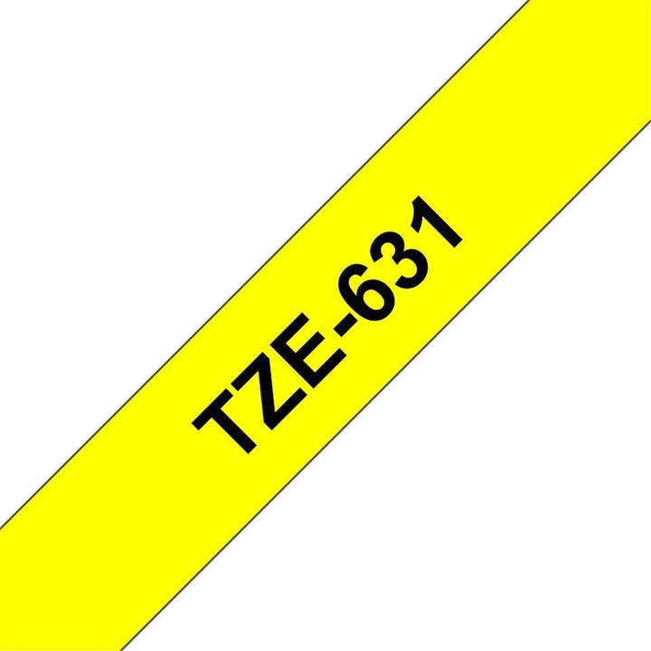 Produktbild Brother Tze-631 (1.20 cm, Gelb, Schwarz)