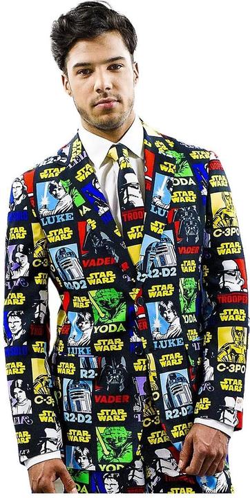 OppoSuits Strong Force Jackett - slim-fit Sakko für Karneval