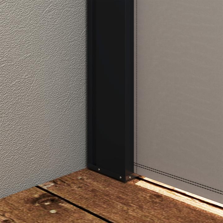Image du produit Outsunny Gartensichtschutz Polyesterstoff, Aluminium, Metall Hellgrau (0.04 m)