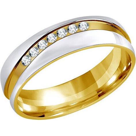 Silvego, Anello, Anello nuziale in acciaio per donna MARIAGE RRC2050-Z - Circuito: 56 mm, (56)