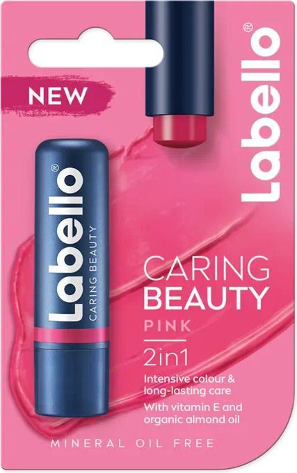 Immagine prodotto LABELLO Caring Beauty Pink Stick 4.8 g (Stick per la cura delle labbra, 5.50 ml)