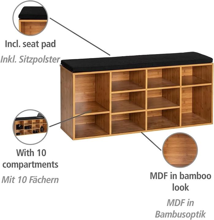 Produktbild Wenko Priscilla (103 x 29.50 x 48 cm)