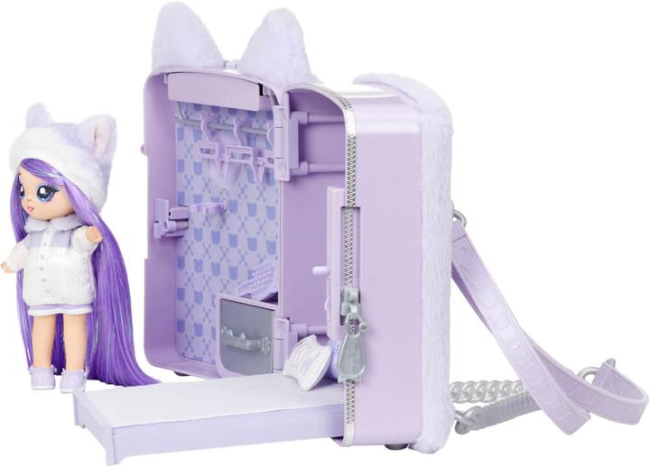 Produktbild MGA Na. Na. Na. Surprise 3-in-1 Backpack Bedroom Series 3 Playset- Lavender Kitty
