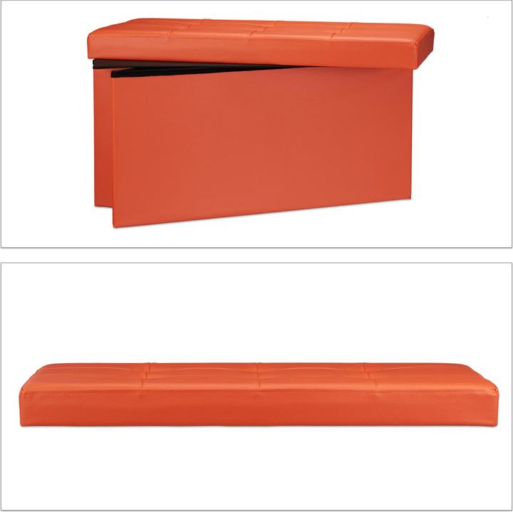 Immagine prodotto Relaxdays Spazio di stoccaggio su panchina (76 cm)