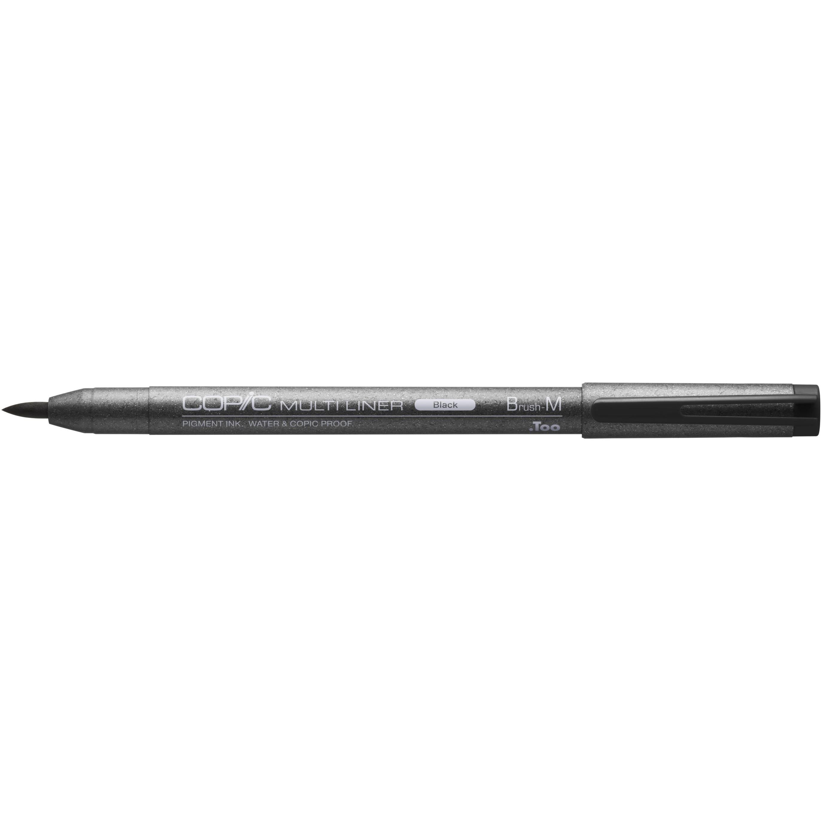 Copic, Schreibstifte, Multiliner Brush M (Schwarz, 1 x)