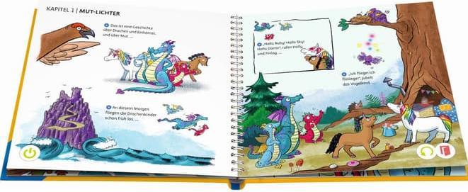 Actual product image tiptoi Darro Drache und die Sache mit dem Mut (German, Katja Rough, Cee Neudert, 2024)