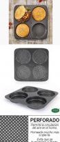 Produktbild Quttin Form 4 gelochtes Burgerbrot