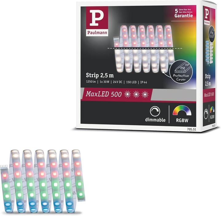 Produktbild Paulmann MaxLED 500 Stripe (RGBW, 250 cm, Indoor)