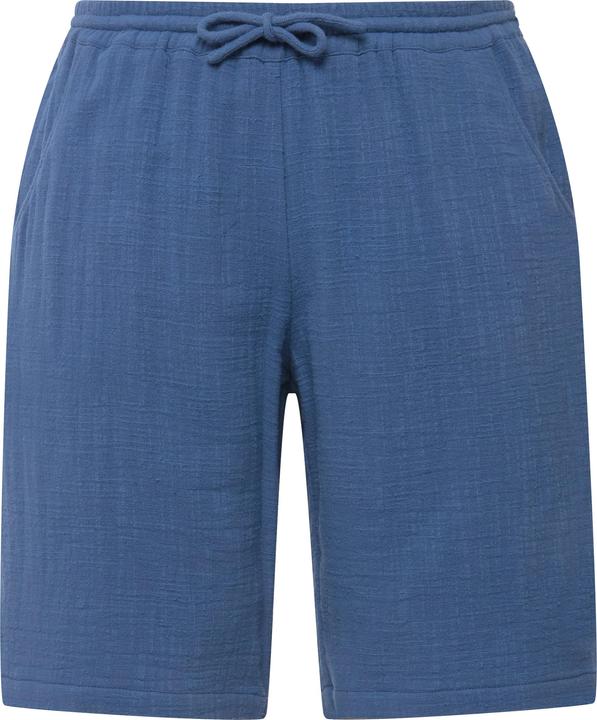 Image du produit Ulla Popken Short en tissu gaufré à coupe large, taille élastique et coton bio (54, 56)