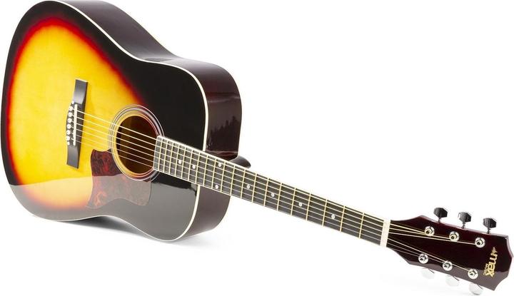 Immagine prodotto Max Music Chitarra occidentale SoloJam Set Sunburst (Set di chitarre acustiche, Palissandro, Tiglio)