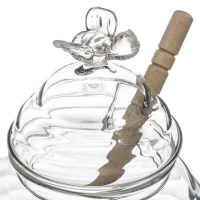 Actual product image 5Five Honey Jar Spoon Glass Roble (0.40 l)