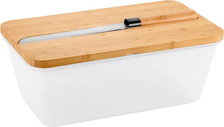Actual product image Kesper Bread box w.knife transparent