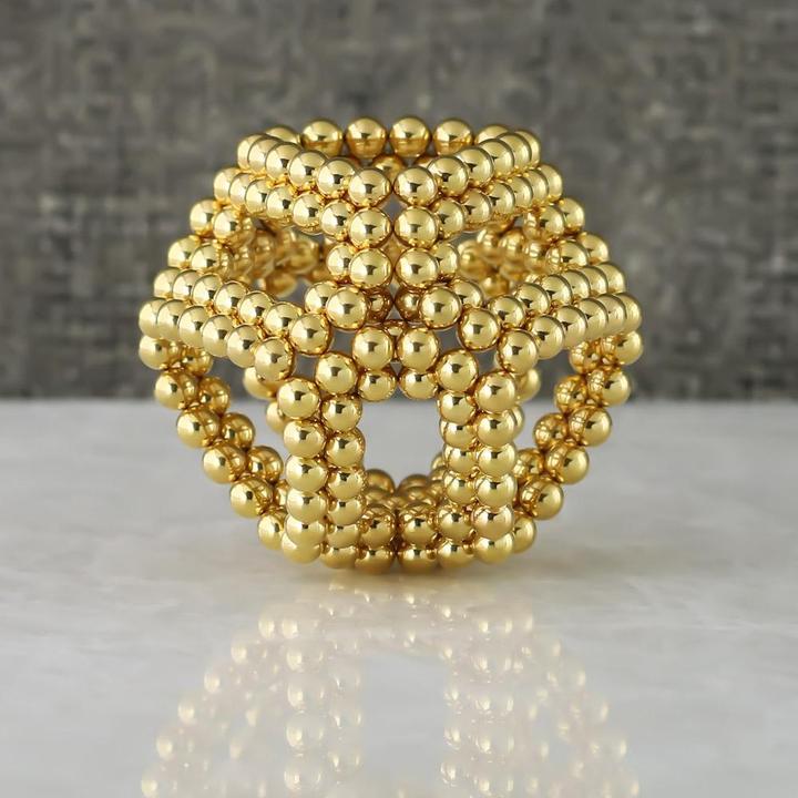 Actual product image Neoballs Sphere Magnets Gold