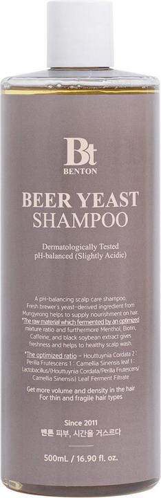 Image du produit Benton Shampooing à la levure de bière (500 ml, Shampoing liquide)