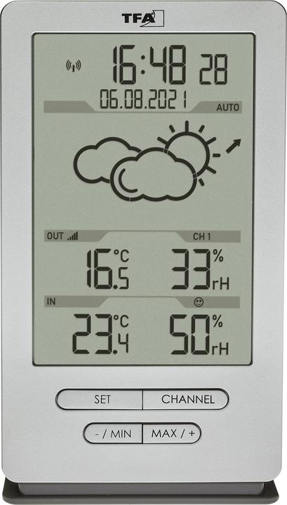 Produktbild TFA Digitale Funk-Wetterstation mit Aussensensor
