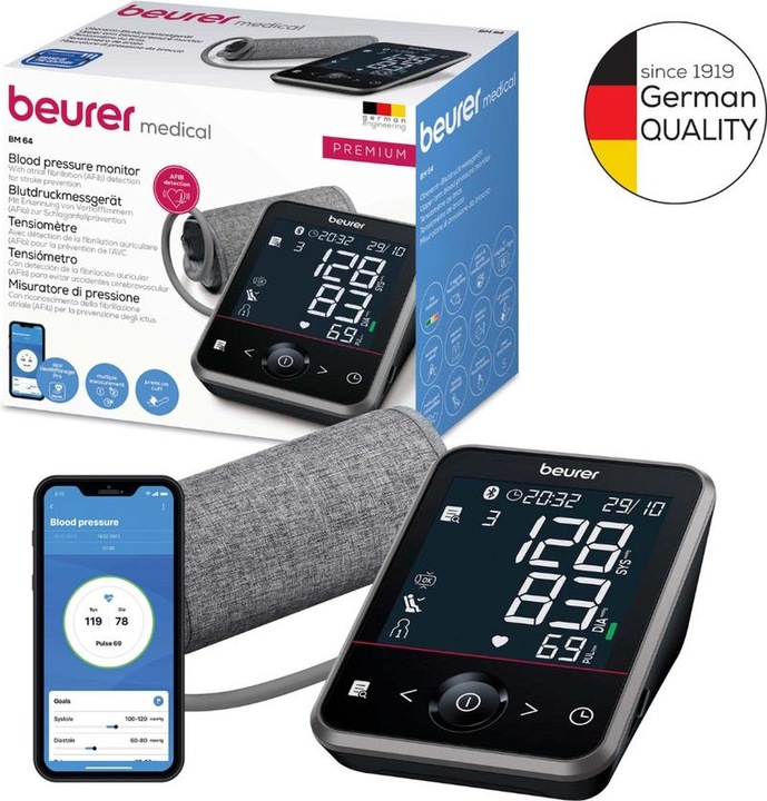 Produktbild Beurer BM 64 (Blutdruckmessgerät Oberarm)