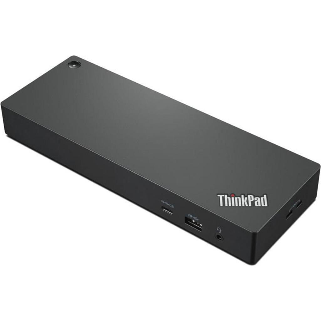 Lenovo ThinkPad Universal (Thunderbolt, 12 Ports), Dockingstation + USB Hub, Rot, Schwarz