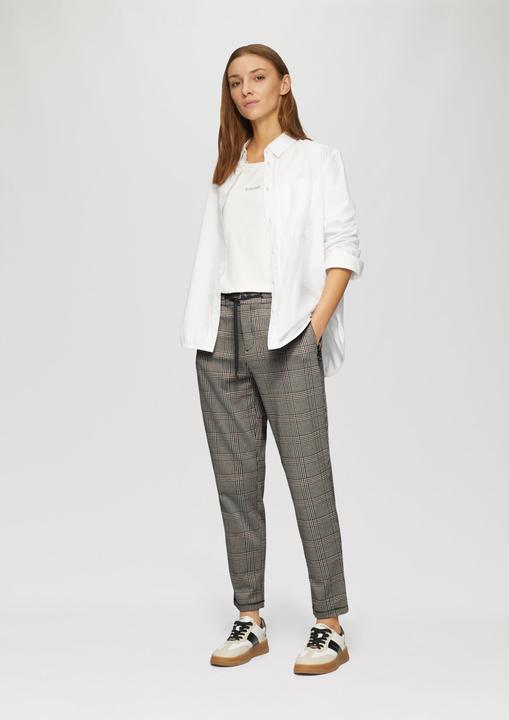 Image du produit S.Oliver Hose Karierte Jogg Pants mit Gummizug (40)