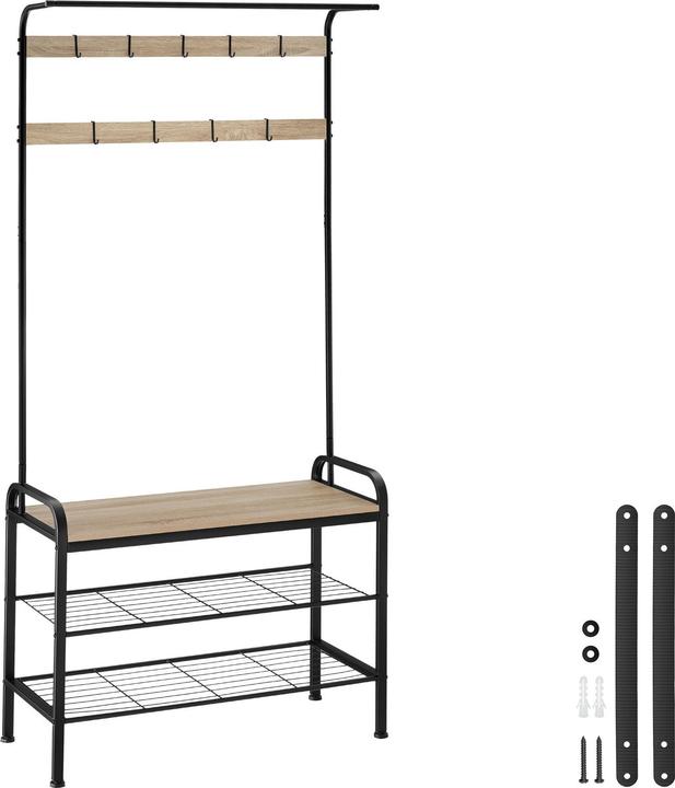 Image du produit tectake Penderie Alberta