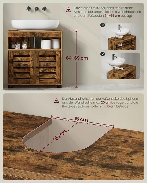 Produktbild Vasagle Nuri (60 x 30 x 63 cm)