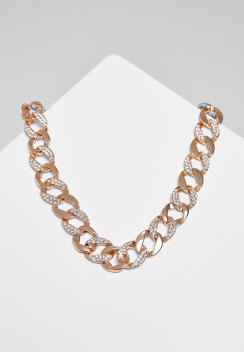 Produktbild Urban Classics Basic Diamond Necklace And Bracelet Set (100% Zink)