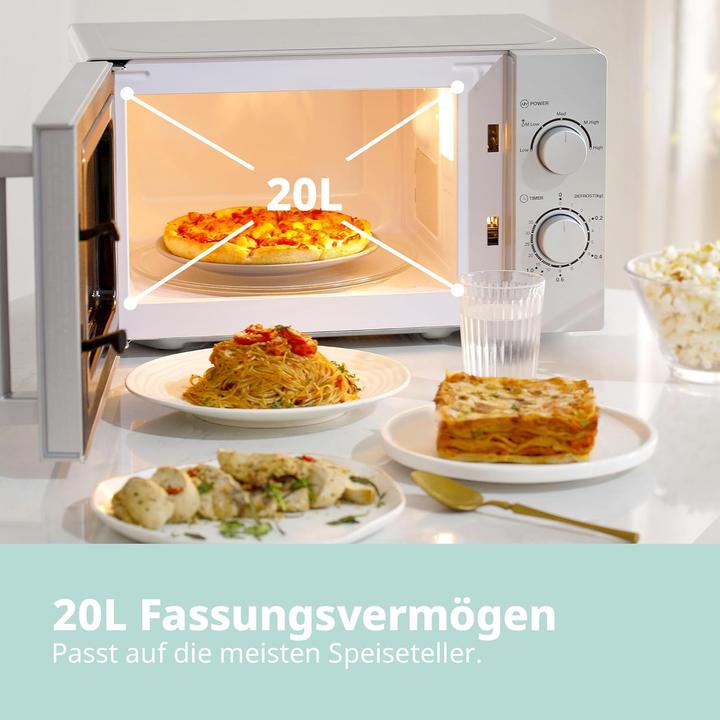 Actual product image Comfee CMSN 20 Microwave Silver (20 l)