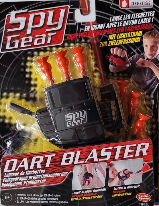 Actual product image Spy Dart blaster with light beam for target detection