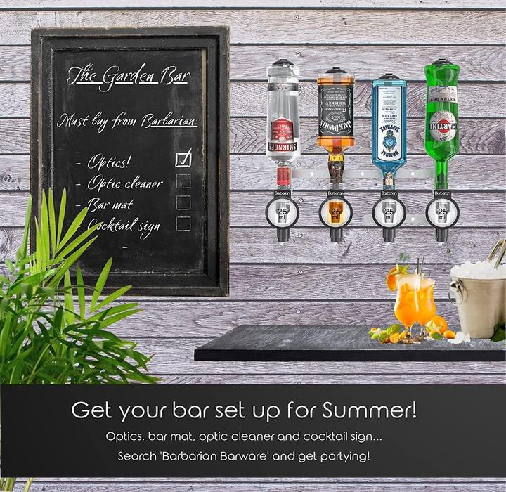 Image du produit Barbarian 4 Bottle Professional Aspect bouteille pour spiritueux