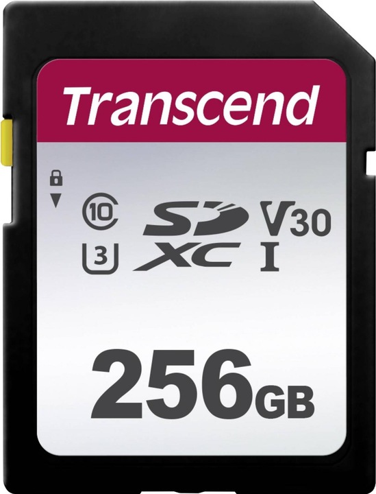 Transcend SDXC 300S UHS-I U3 V30 (256 GB, SDXC, U3, UHS-I)