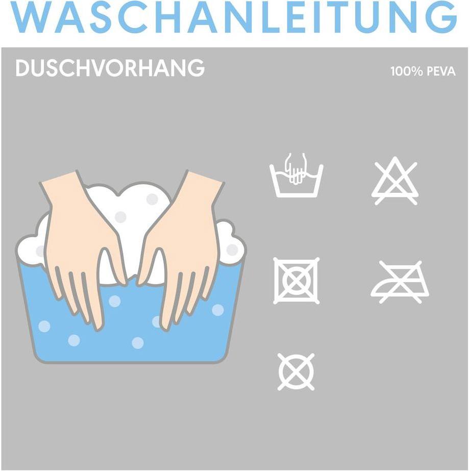 Thumbnail - Sealskin, Duschvorhang, Perle (180 x 200 cm)