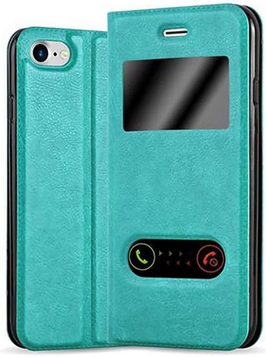Actual product image Cadorabo Book with View double window cover (Apple iPhone 7, Apple iPhone 8, Apple iPhone SE (2nd Gen), Apple iPhone SE (3rd Gen))