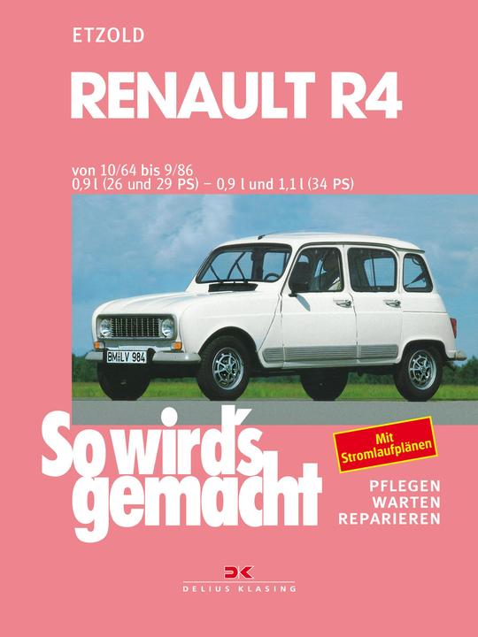 Produktbild Renault R4 10/1962 bid 9/1986 (Deutsch, R�diger Etzold, 1988)