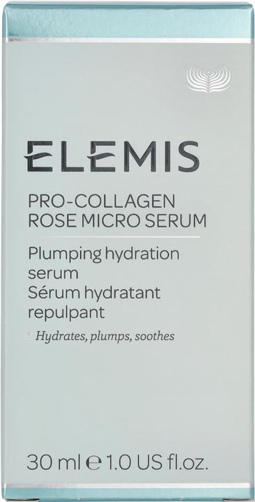 Produktbild Elemis Pro-Collagen Rose Micro Serum Hydration Serum for Plumping, Soothing, and Nourishing Skin - Reduce F (30 ml)