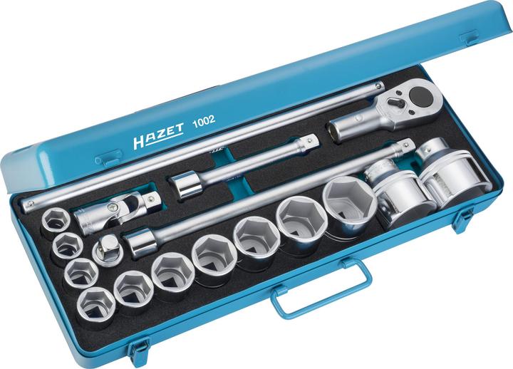 Image du produit HAZET Jeu de douilles 1002 - Carré creux 20 mm (3/4 pouce) - Nombre d'outils : 1