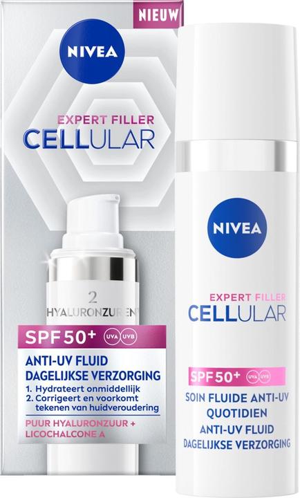Actual product image NIVEA Cellular Expert Filler Daily Uv Serum Fluid Spf 50