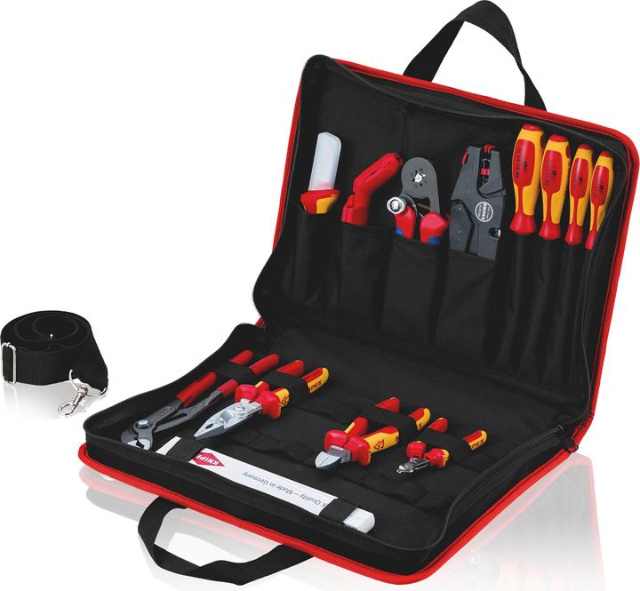Actual product image Knipex Tool Bag Compact (14 pieces)