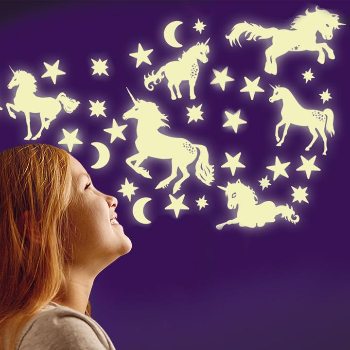 Immagine prodotto Brainstorm Unicorni, stelle e lune Brillano al buio
