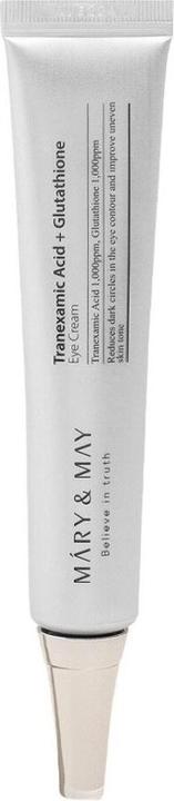 Image du produit Mary&May Acide tranexamique + glutathion (Crème pour les yeux, Journée, Nuit, 30 ml)