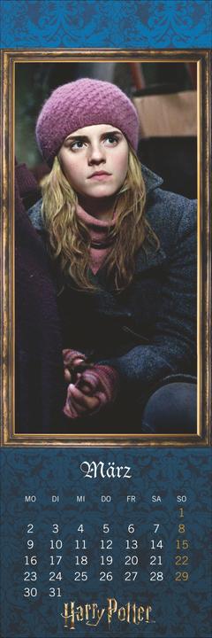 Image du produit Harry Potter Lesezeichen & Kalender 2026 (6 x 18 cm)