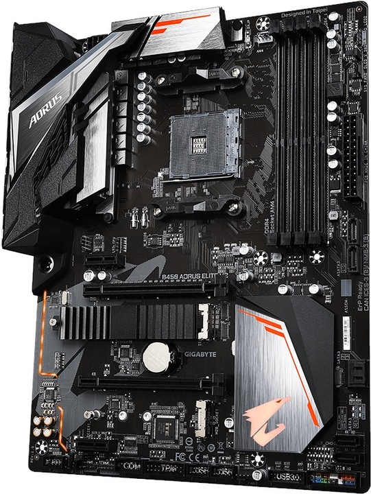 Produktbild Gigabyte B450 AORUS Elite V2 (AM4, AMD B450, ATX)