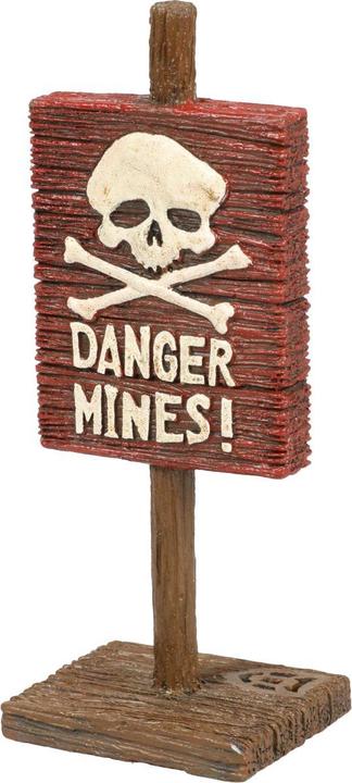 Produktbild EBI Aqua Della Warnschild Danger Mines (sonstige Gegenstände)